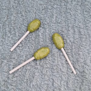 Groene (appel) lolly