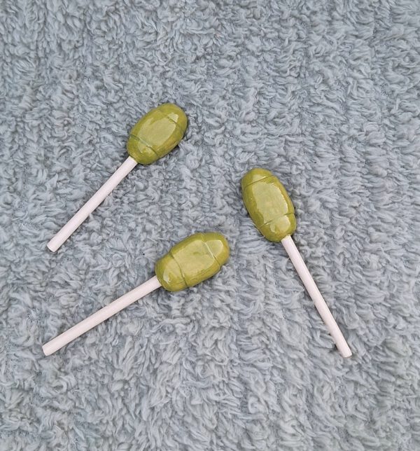 Groene (appel) lolly
